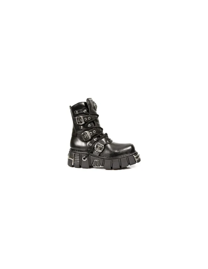 Boot Metallic M1010C1 WomenMen New Rock Boots