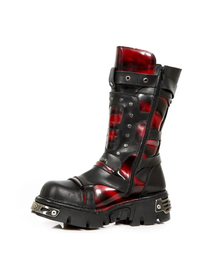 Boot Metallic M1020C20 WomenMen New Rock Boots