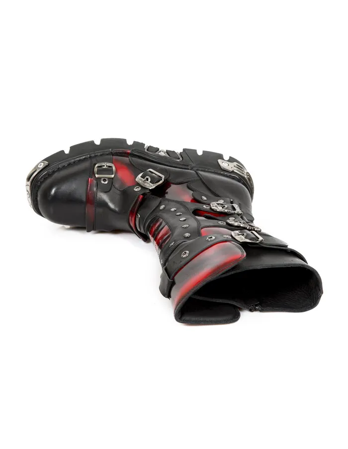 Boot Metallic M1020C20 WomenMen New Rock Boots