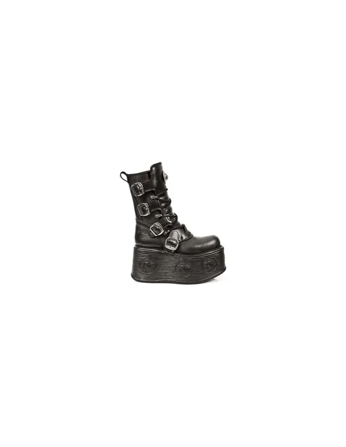 Boot Metallic M1473S3 WomenMen New Rock Boots
