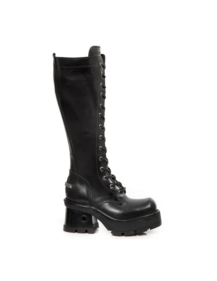 Boot Metallic M236C6 WomenMen New Rock High Boots