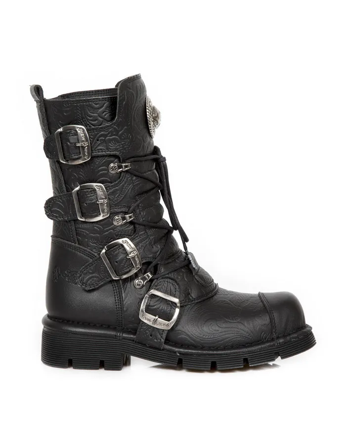Boot Metallic M313V1 WomenMen New Rock Boots