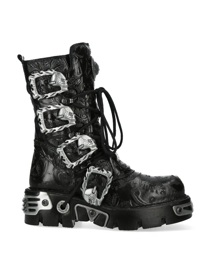 Boot Metallic M391C31 WomenMen New Rock Boots