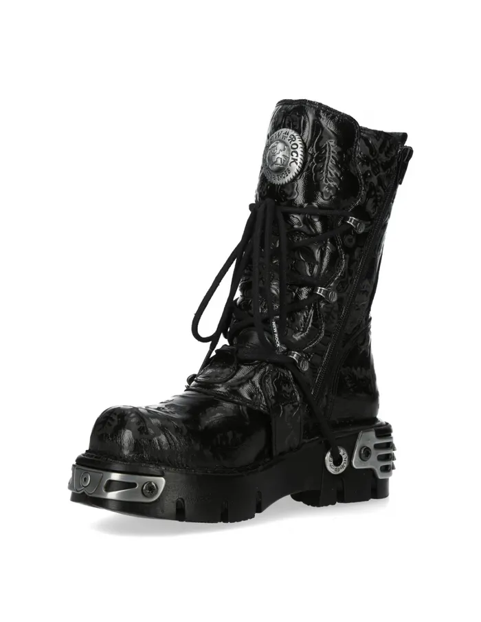 Boot Metallic M391C31 WomenMen New Rock Boots