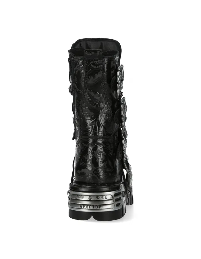 Boot Metallic M391C31 WomenMen New Rock Boots