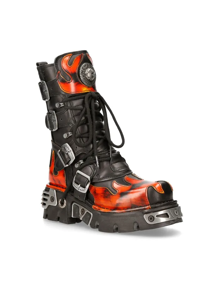 Boot Metallic M591S1 WomenMen New Rock Boots