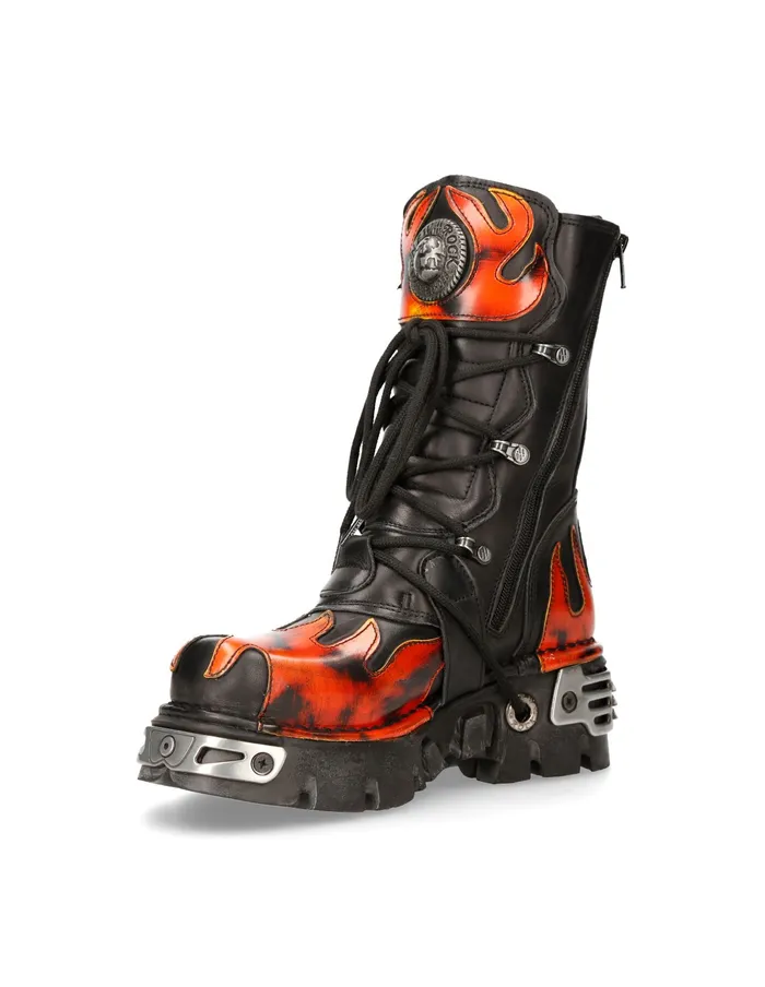 Boot Metallic M591S1 WomenMen New Rock Boots