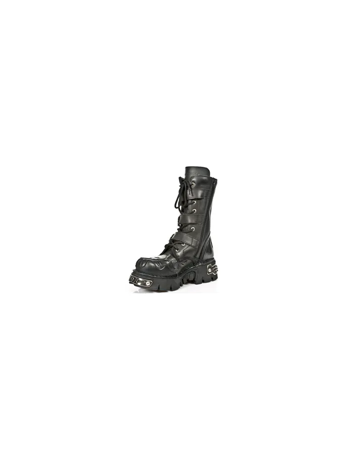 Boot Metallic M711C10 WomenMen New Rock Boots