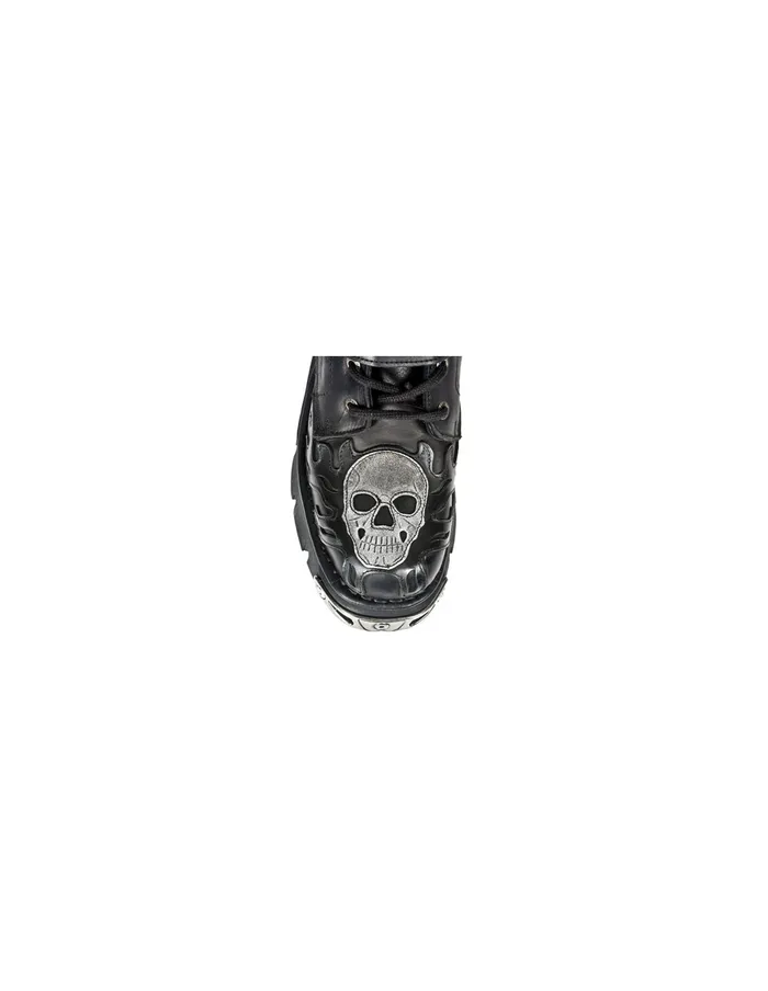 Boot Metallic M711C10 WomenMen New Rock Boots