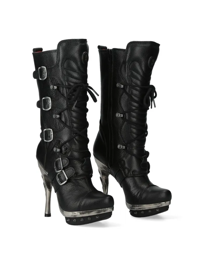 Boot Punk MPunk001C1 WomenMen New Rock High Heels