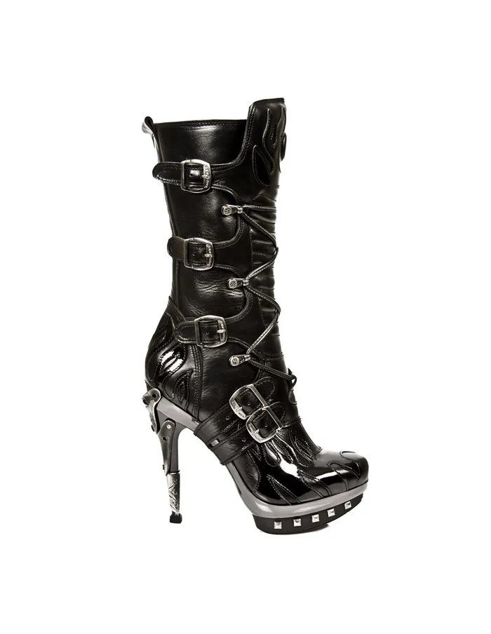 Boot Punk MPunk023S1 Women New Rock High Heels