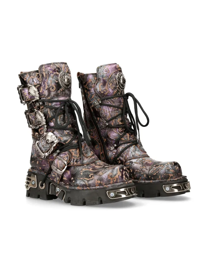 Boot Purple Reactor M391S5 WomenMen New Rock Boots