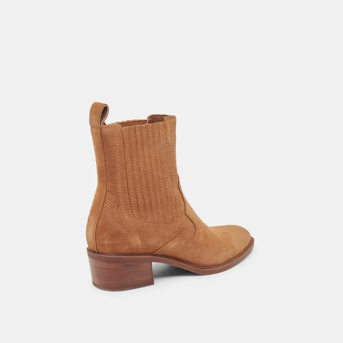 Boots and Booties Women Dolce Vita Brylee H2O Booties Brown Suede
