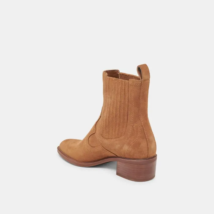 Boots and Booties Women Dolce Vita Brylee H2O Booties Brown Suede