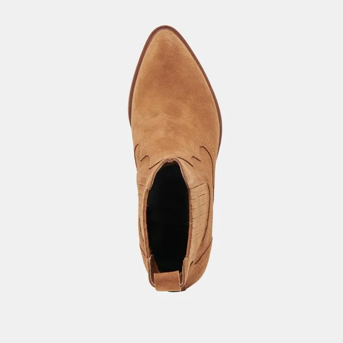 Boots and Booties Women Dolce Vita Brylee H2O Booties Brown Suede
