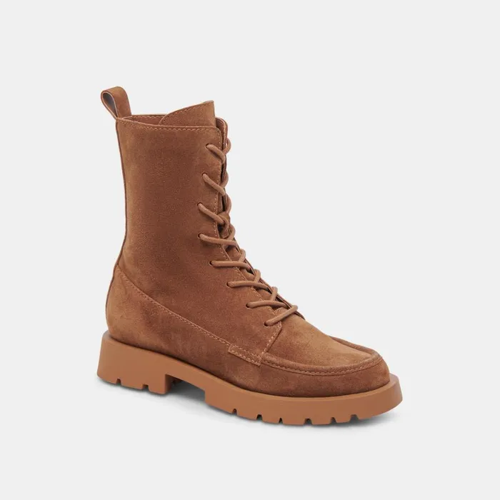 Boots and Booties Women Dolce Vita Erlene Boots Brown Suede