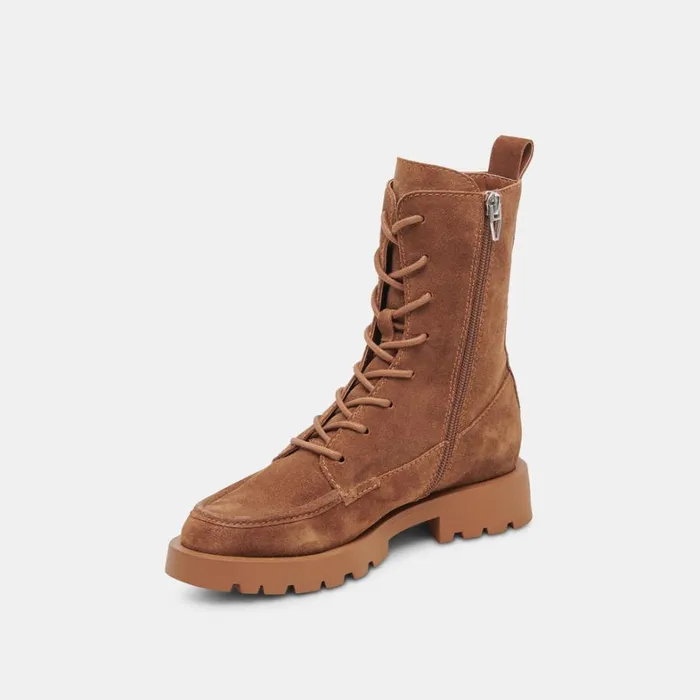 Boots and Booties Women Dolce Vita Erlene Boots Brown Suede