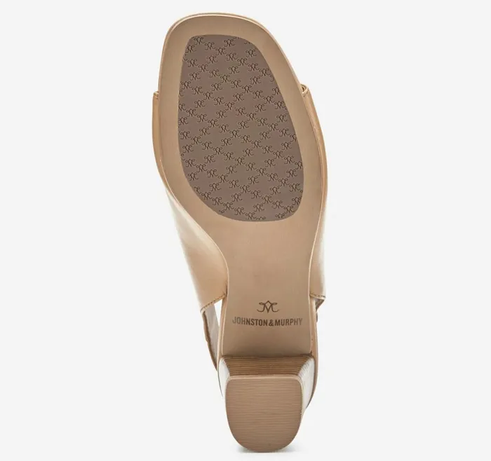 Boots and Booties Women Johnston and Murphy Evelyn OpenToe Bootie Tan Glove Leather Boots and Booties Women Johnston and Murphy Evelyn OpenToe Bootie Tan Glove Leather