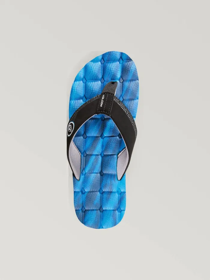 Boys Big Boys Recliner Sandal 8211 Marina Blue Volcom Sandals