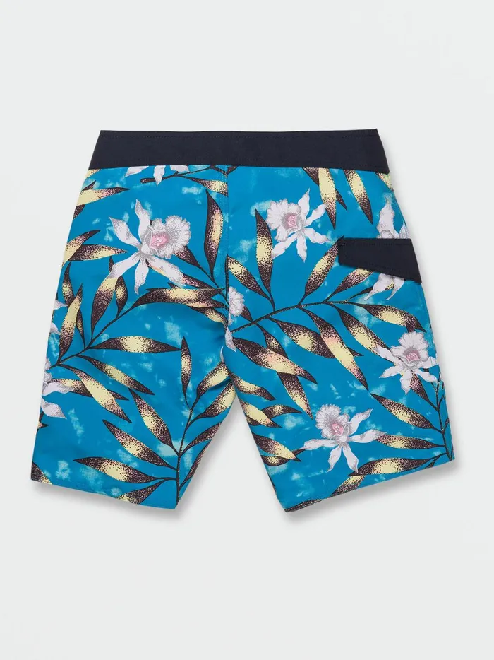 Boys Big Boys Tropical Hideout ModTech Trunks 8211 Maliblue Volcom Boardshorts and Trunks