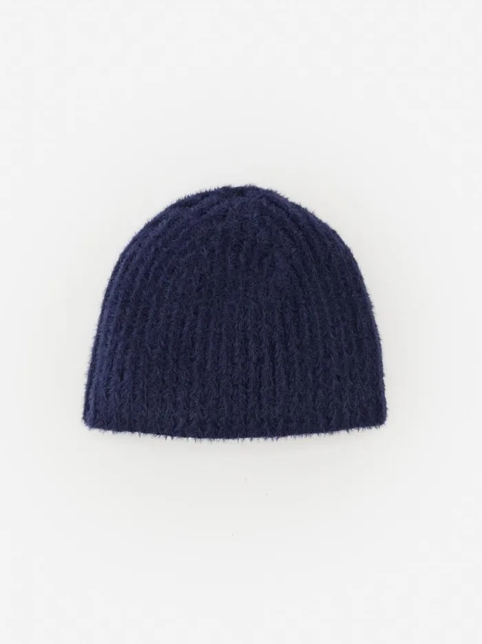 Brianne Beanie Navy Women JMcLaughlin Hats and Gloves