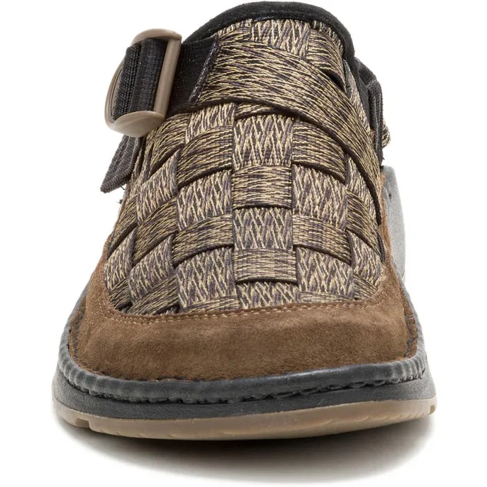 Canyon Woven Clog Hut Dark Sand Men Chaco Clogs and SlipOns