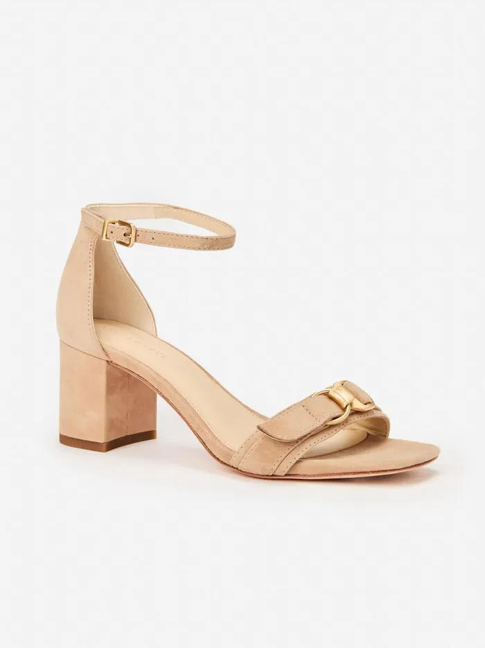 Chiaera Suede Heels Sand Women JMcLaughlin Heels