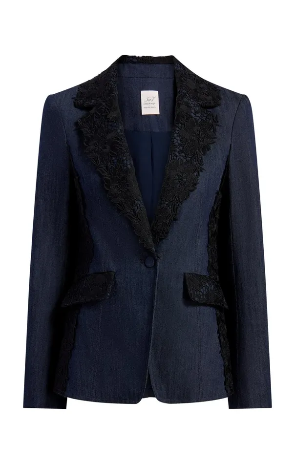 Cinq Sept Denim Laney Jacket Indigo 8211 Women