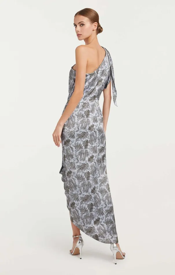Cinq Sept Midi Gretchen Dress Frostblack Olive 8211 Women