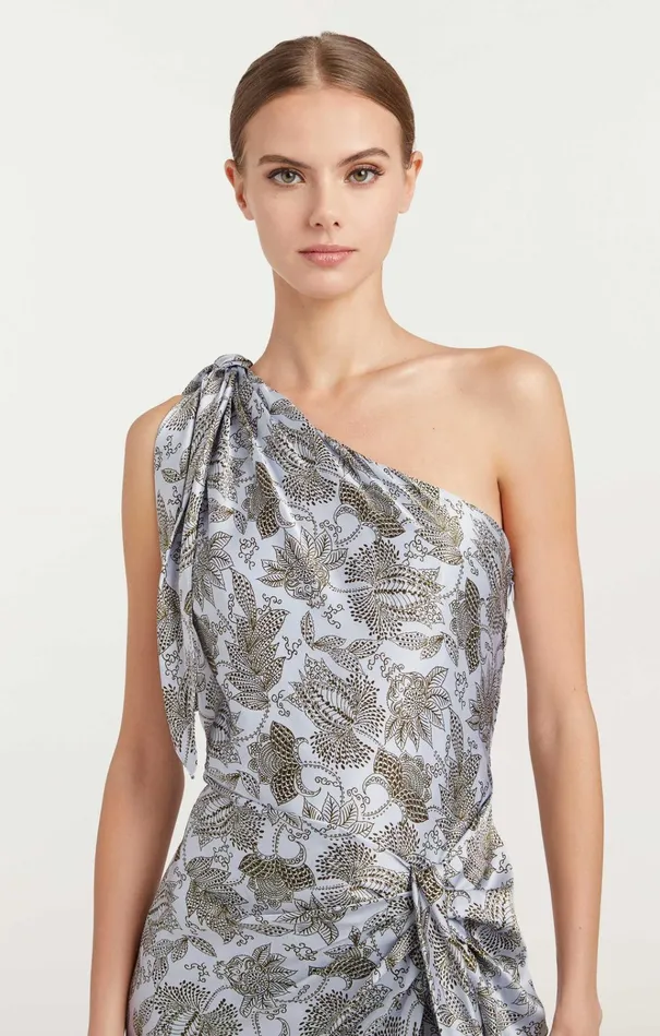 Cinq Sept Midi Gretchen Dress Frostblack Olive 8211 Women