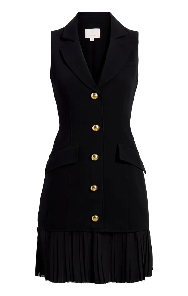 Cinq Sept Mini Regan Dress Blackblack 8211 Women