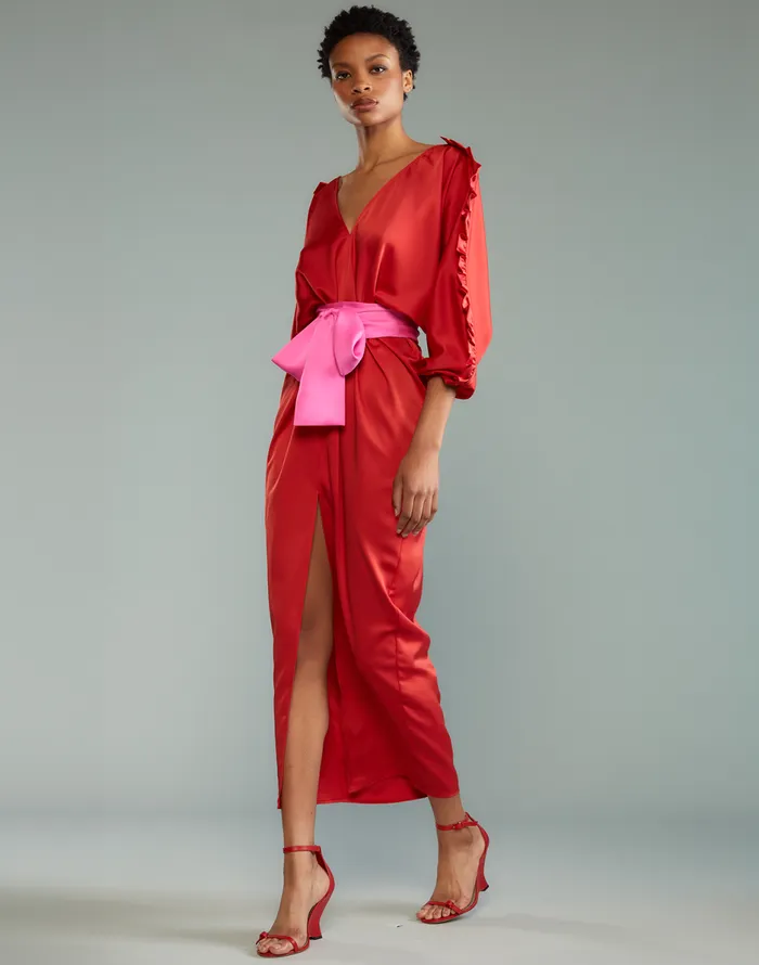 CLOTHING Women Cynthia Rowley Dolman Sleeve Dance Dress