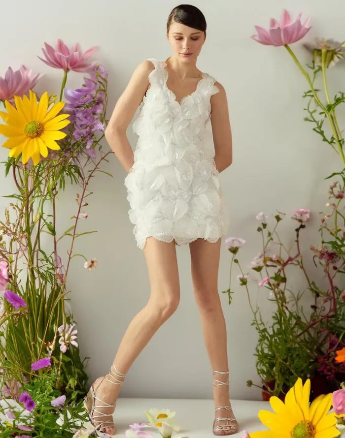 CLOTHING Women Cynthia Rowley Elle Embellished Heart Dress