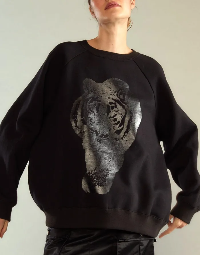 CLOTHING Women Cynthia Rowley Lioness Crewneck