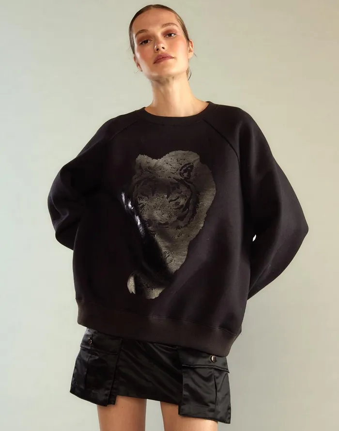 CLOTHING Women Cynthia Rowley Lioness Crewneck