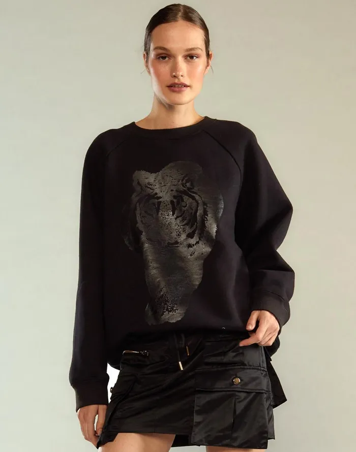 CLOTHING Women Cynthia Rowley Lioness Crewneck