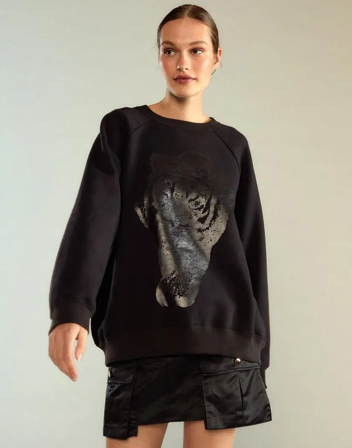CLOTHING Women Cynthia Rowley Lioness Crewneck