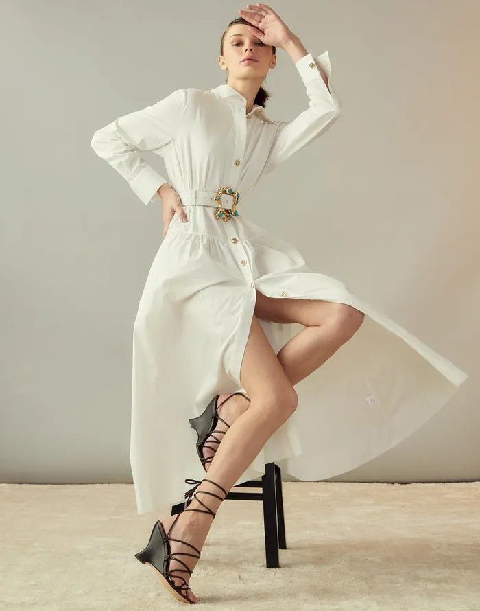 CLOTHING Women Cynthia Rowley Perennial Shirt Dress