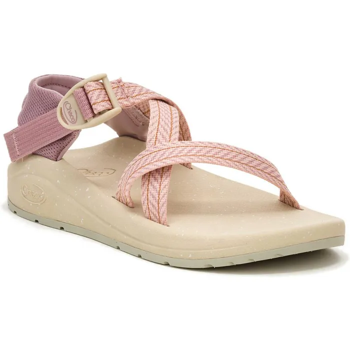 CushZ Extra Cushioned Sandal Frond Pink Salt Women Chaco Sandals CushZ Extra Cushioned Sandal Frond Pink Salt Women Chaco Sandals