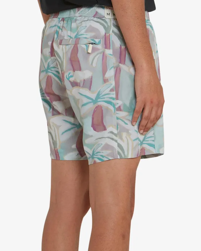 Deus Ex Machina Boardshorts Men Palms Boardshort 8211 Sea Foam Deus Ex Machina Boardshorts Men Palms Boardshort 8211 Sea Foam