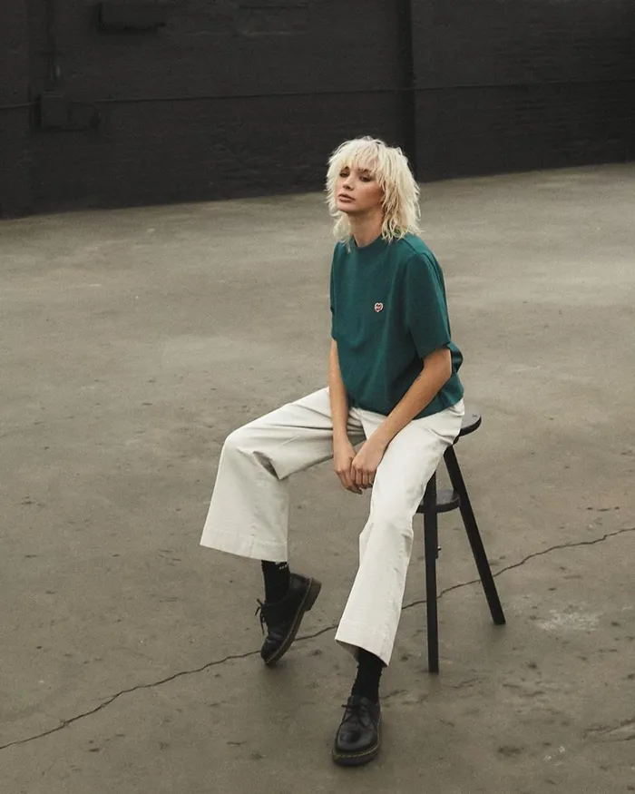 Deus Ex Machina Bottoms Women Kick Pant 8211 Dirty White Deus Ex Machina Bottoms Women Kick Pant 8211 Dirty White