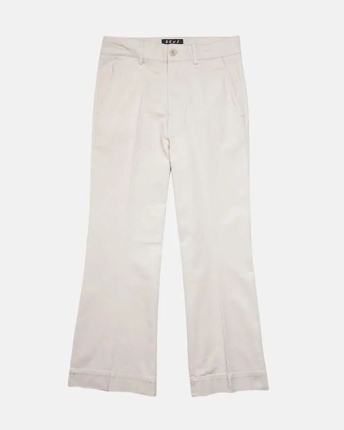Deus Ex Machina Bottoms Women Kick Pant 8211 Dirty White Deus Ex Machina Bottoms Women Kick Pant 8211 Dirty White