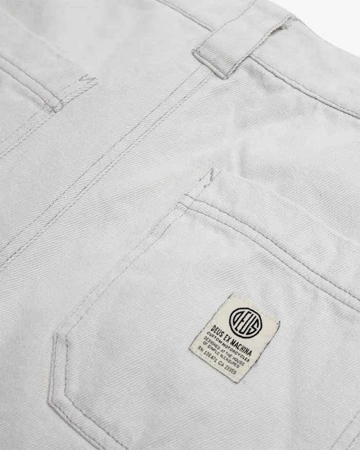 Deus Ex Machina Bottoms Women Master Pant 8211 Bleached White Deus Ex Machina Bottoms Women Master Pant 8211 Bleached White