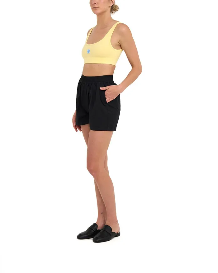 Deus Ex Machina Deus X Sierra Women Nationals Crop 8211 Elfin Yellow Deus Ex Machina Deus X Sierra Women Nationals Crop 8211 Elfin Yellow