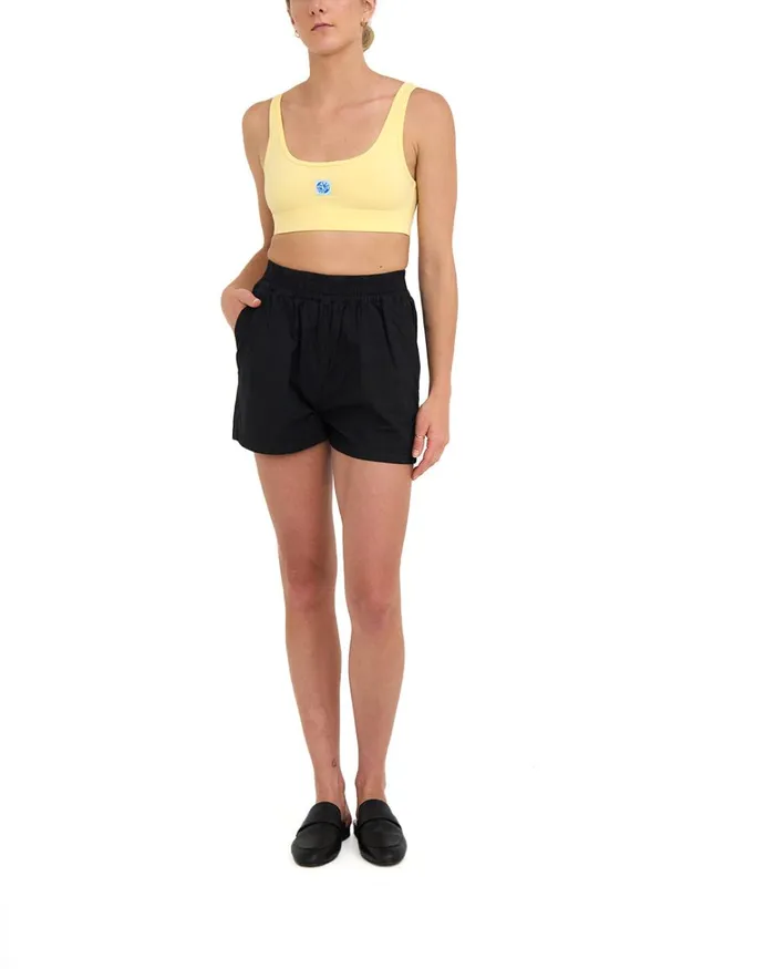 Deus Ex Machina Deus X Sierra Women Nationals Crop 8211 Elfin Yellow Deus Ex Machina Deus X Sierra Women Nationals Crop 8211 Elfin Yellow