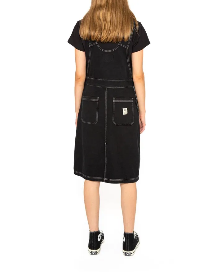 Deus Ex Machina Dresses Women Overall Dress Relaxed Fit 8211 Black Deus Ex Machina Dresses Women Overall Dress Relaxed Fit 8211 Black