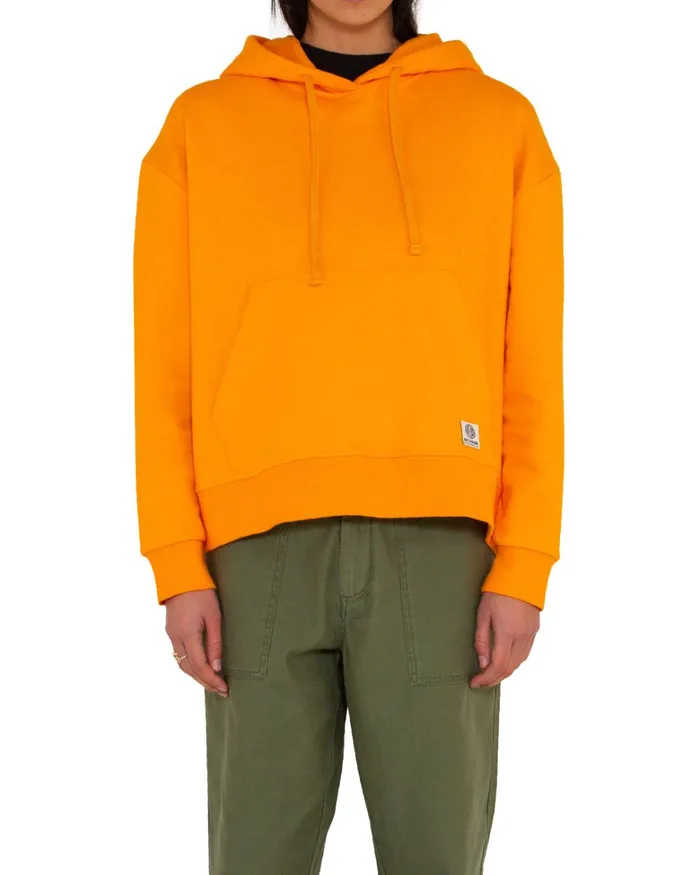 Deus Ex Machina Hoodies and Sweaters Women Military Hoodie 8211 Flame Orange