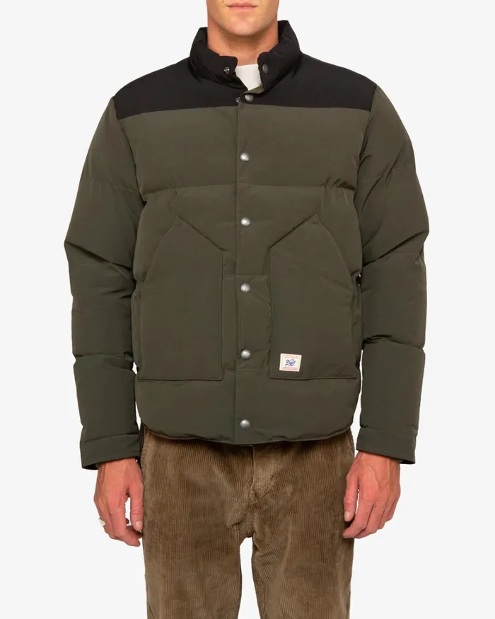 Deus Ex Machina Jackets Men Evans Padded Jacket 8211 Forest Night
