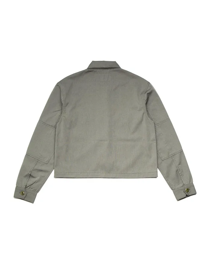 Deus Ex Machina Outerwear Women Cropped BDU Shirt 8211 Agave Green Deus Ex Machina Outerwear Women Cropped BDU Shirt 8211 Agave Green