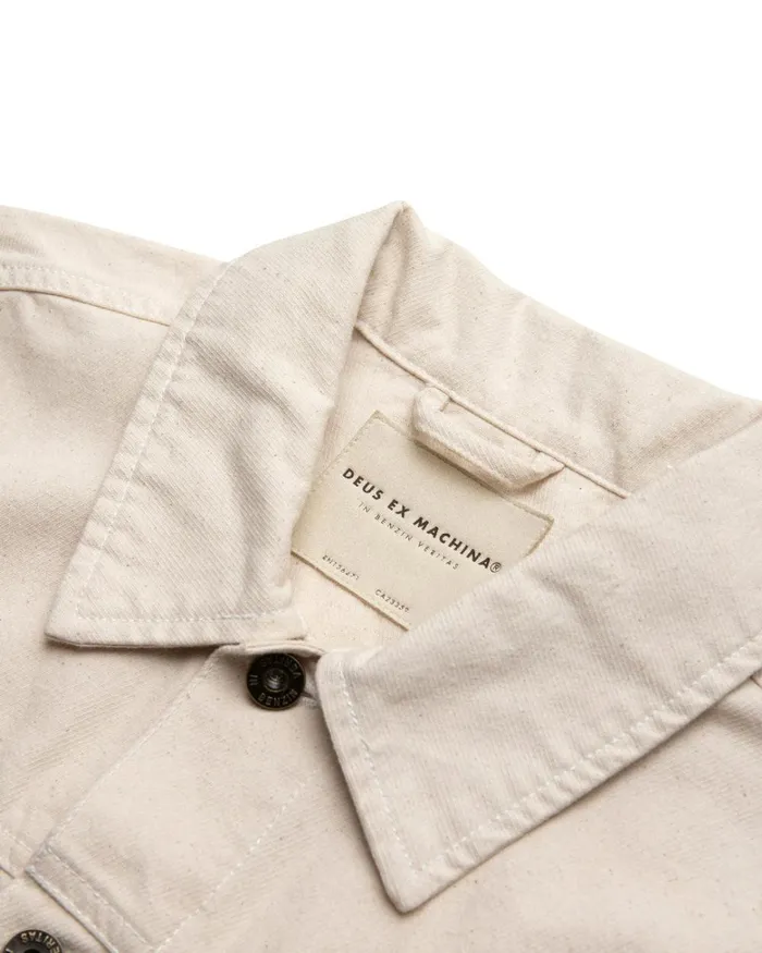 Deus Ex Machina Outerwear Women Hawk Trucker Regular Fit 8211 Natural Deus Ex Machina Outerwear Women Hawk Trucker Regular Fit 8211 Natural